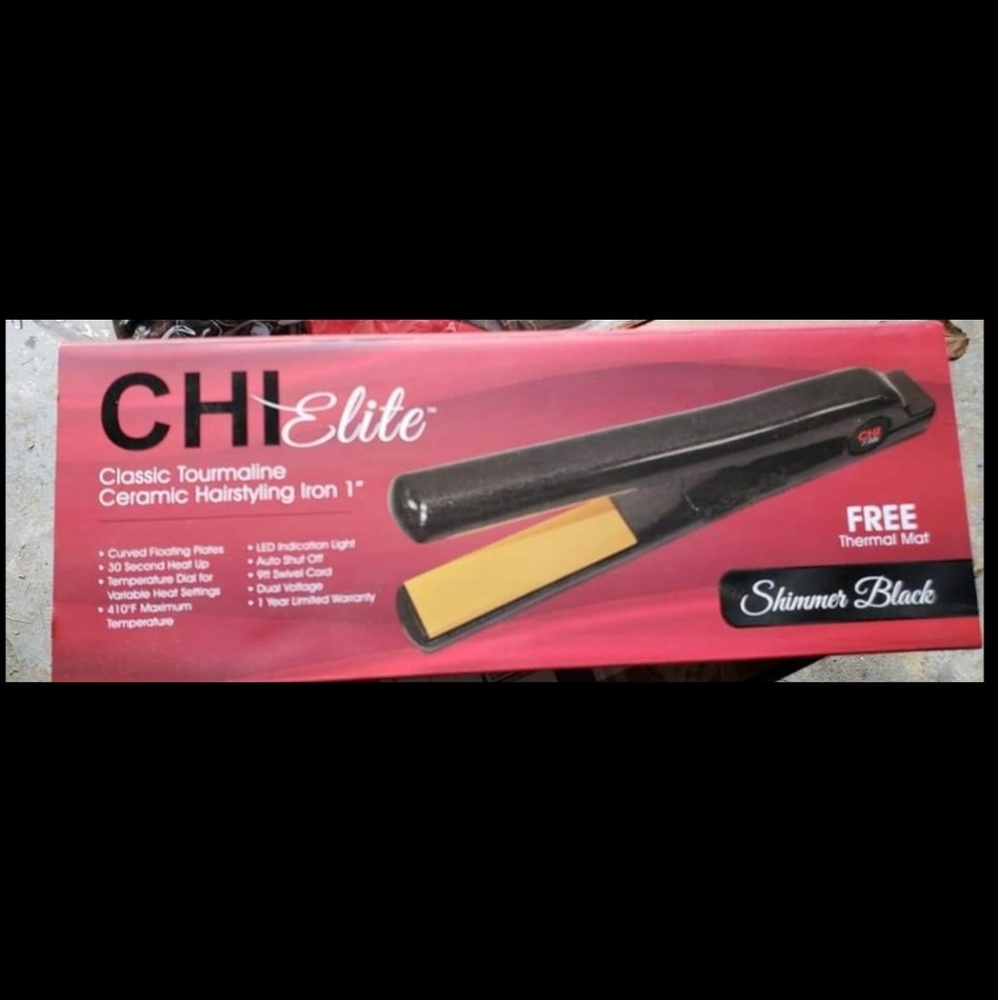Chi Elite Black Shimmer 1" Iron